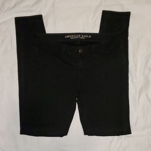 American Eagle Jegging Black Size 8 LONG